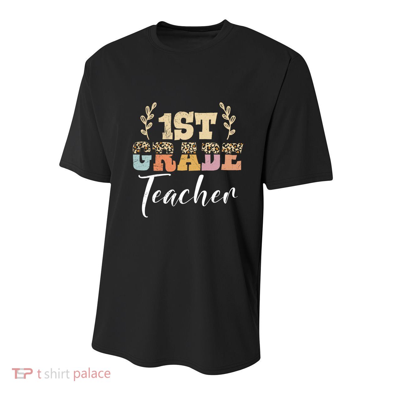 1St Grade Super Teacher Eletary School First Grade Gift Youth Performance Sprint T-Shirt