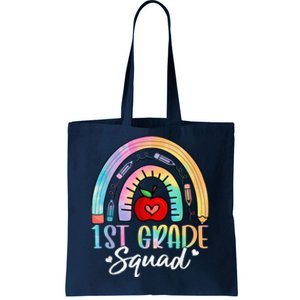 1st Grade Squad Back To School First Grade Teacher Girls Tote Bag