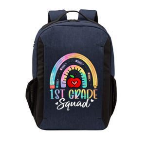 1st Grade Squad Back To School First Grade Teacher Girls Vector Backpack