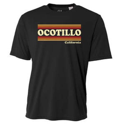 1980s Graphic Style Ocotillo California Cooling Performance Crew T-Shirt