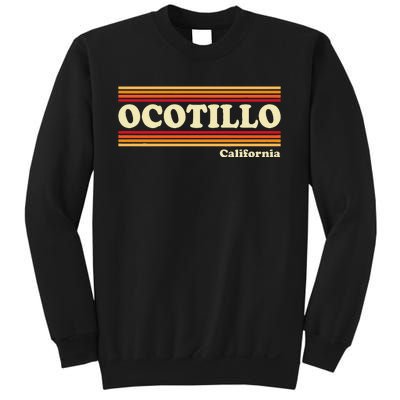 1980s Graphic Style Ocotillo California Sweatshirt