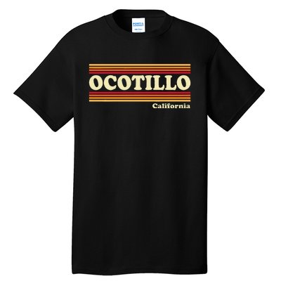 1980s Graphic Style Ocotillo California Tall T-Shirt