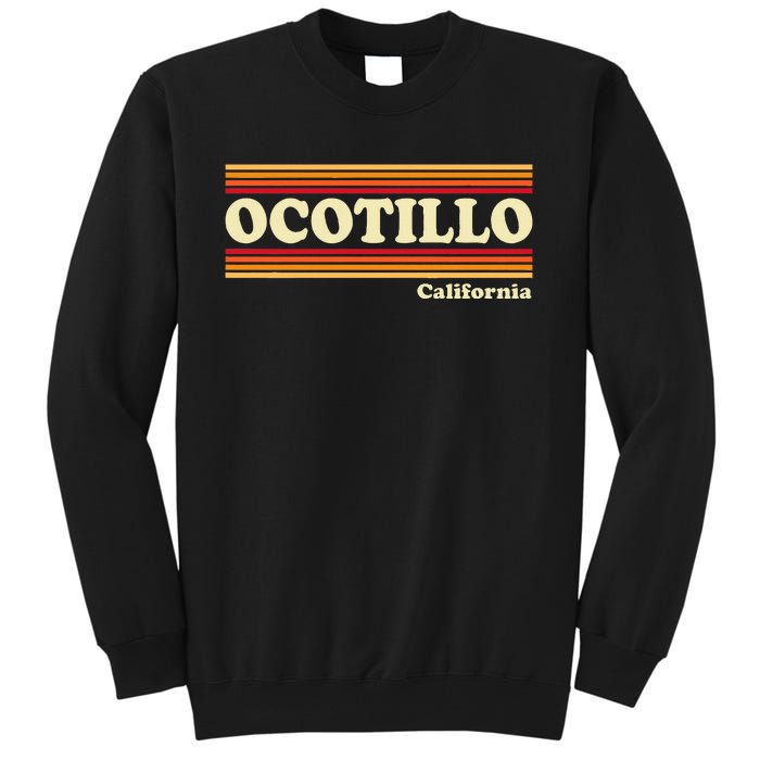 1980s Graphic Style Ocotillo California Tall Sweatshirt