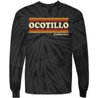 1980s Graphic Style Ocotillo California Tie-Dye Long Sleeve Shirt