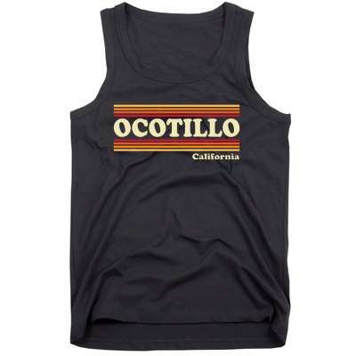 1980s Graphic Style Ocotillo California Tank Top