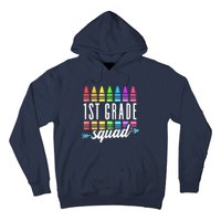 1st Grade Squad Team Crew Back School Graduation Teacher Hoodie