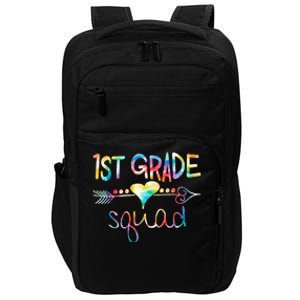 1st Grade Squad First Grade Team Teacher Impact Tech Backpack