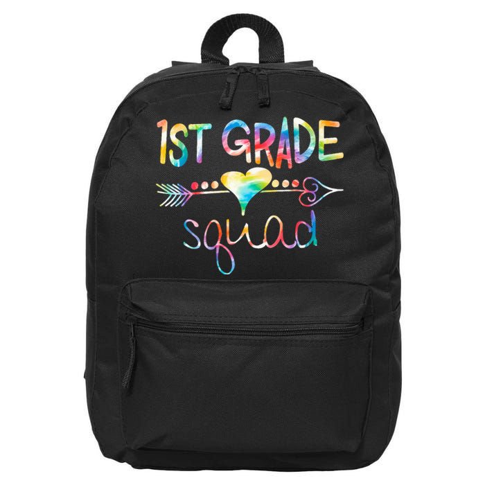 1st Grade Squad First Grade Team Teacher 16 in Basic Backpack