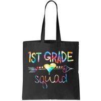 1st Grade Squad First Grade Team Teacher Tote Bag