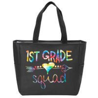 1st Grade Squad First Grade Team Teacher Zip Tote Bag