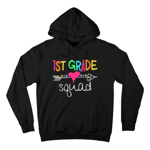 1st Grade Squad First Teacher Student Team Back To School Hoodie