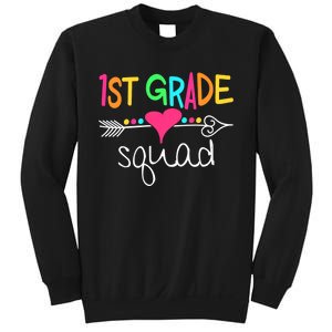 1st Grade Squad First Teacher Student Team Back To School Sweatshirt