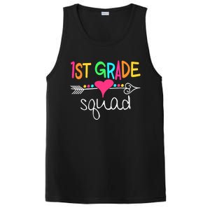 1st Grade Squad First Teacher Student Team Back To School PosiCharge Competitor Tank