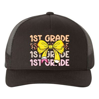 1st Grade Squad First Grade Team 1st Day Of School Yupoong Adult 5-Panel Trucker Hat