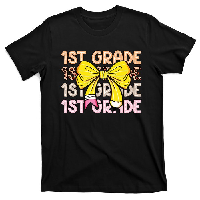 1st Grade Squad First Grade Team 1st Day Of School T-Shirt