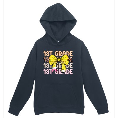 1st Grade Squad First Grade Team 1st Day Of School Urban Pullover Hoodie