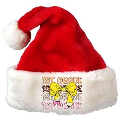 1st Grade Squad First Grade Team 1st Day Of School Premium Christmas Santa Hat