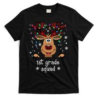 1st Grade Squad Reindeer Christmas T-Shirt