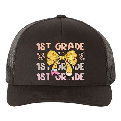 1st Grade Squad First Grade Team 1st Day Of School Gift Yupoong Adult 5-Panel Trucker Hat