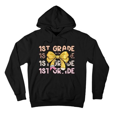 1st Grade Squad First Grade Team 1st Day Of School Gift Hoodie