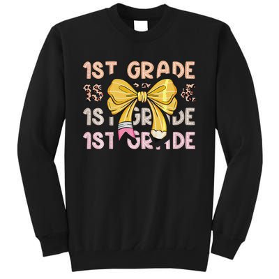 1st Grade Squad First Grade Team 1st Day Of School Gift Sweatshirt