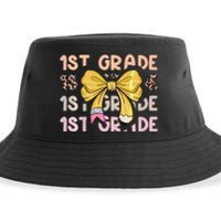 1st Grade Squad First Grade Team 1st Day Of School Gift Sustainable Bucket Hat