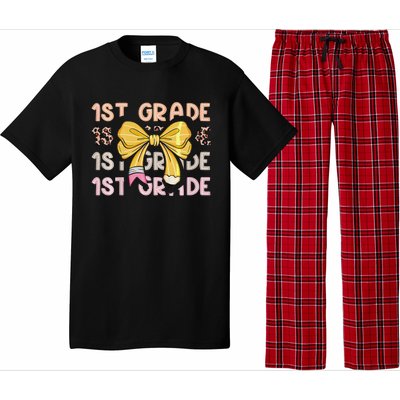 1st Grade Squad First Grade Team 1st Day Of School Gift Pajama Set