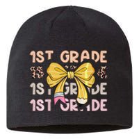 1st Grade Squad First Grade Team 1st Day Of School Gift Sustainable Beanie