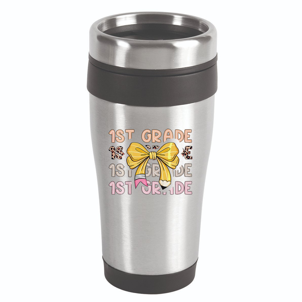 1st Grade Squad First Grade Team 1st Day Of School Gift 16oz Travel Tumbler