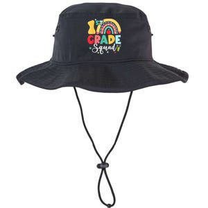 1st Grade Squad Team Funny Back To School Girls Boy Teacher Legacy Cool Fit Booney Bucket Hat