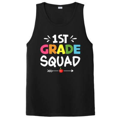 1st Grade Teacher Back To School PosiCharge Competitor Tank