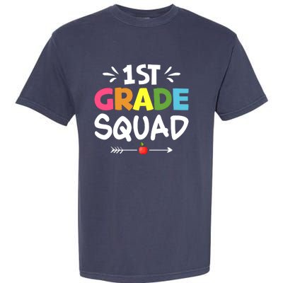 1st Grade Teacher Back To School Garment-Dyed Heavyweight T-Shirt