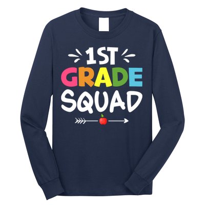 1st Grade Teacher Back To School Long Sleeve Shirt