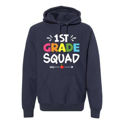 1st Grade Teacher Back To School Premium Hoodie