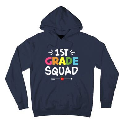 1st Grade Teacher Back To School Tall Hoodie