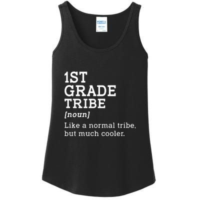 1st Grade Tribe Back To School Gift Teacher First Grade Team Gift Ladies Essential Tank