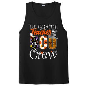 1St Grade Teacher Boo Crew Halloween First Grade Teacher Gift PosiCharge Competitor Tank