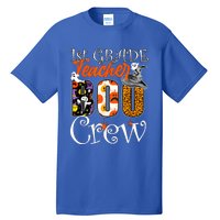 1St Grade Teacher Boo Crew Halloween First Grade Teacher Gift Tall T-Shirt