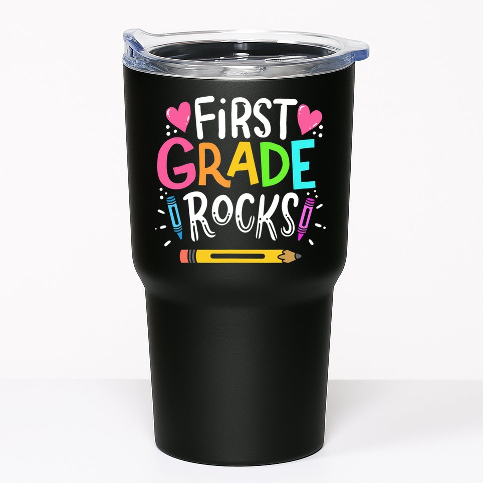 1st Grade Teacher Gift Tumbler