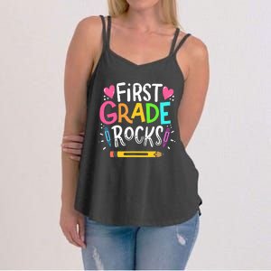 1st Grade Teacher Gift Women's Strappy Tank