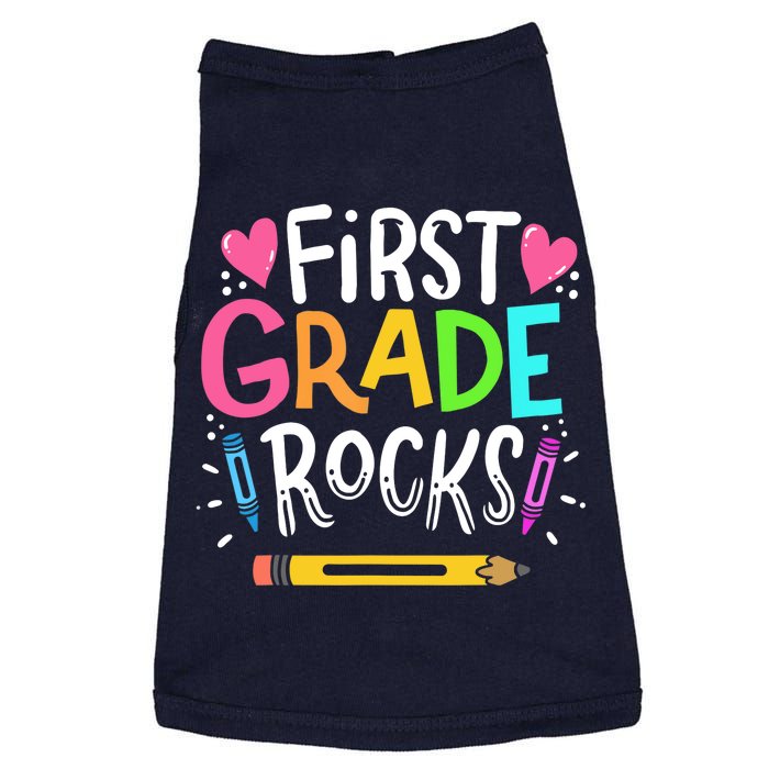 1st Grade Teacher Gift Doggie Tank