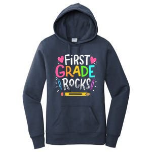 1st Grade Teacher Gift Women's Pullover Hoodie