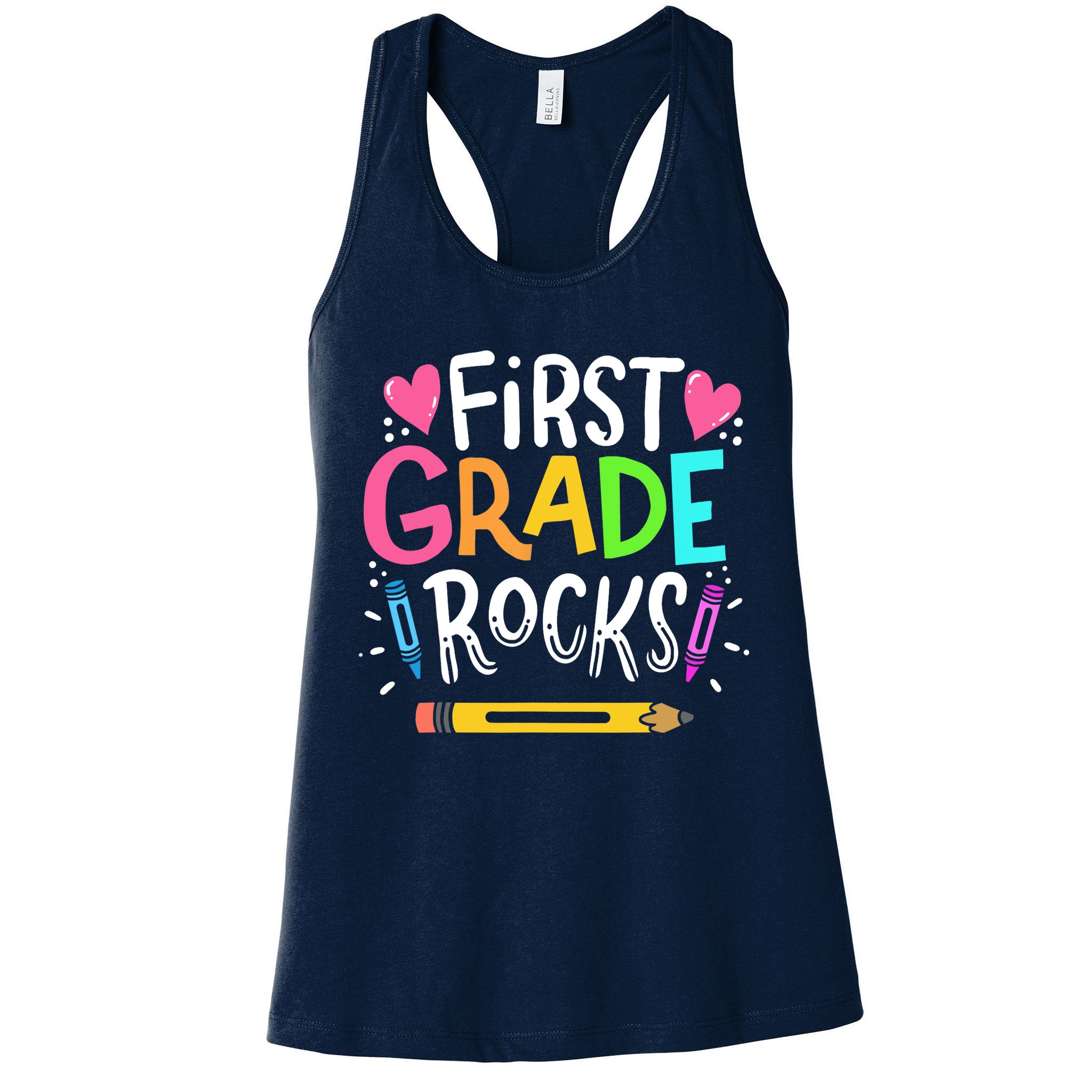 1st Grade Teacher Gift Womens Tank Top