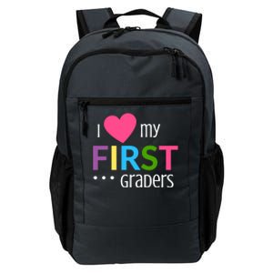 1St Grade Teacher I Love My First Graders Gift Daily Commute Backpack