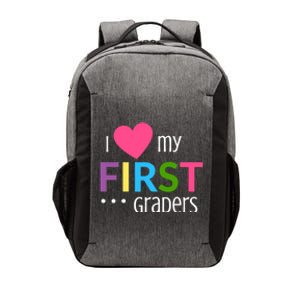 1St Grade Teacher I Love My First Graders Gift Vector Backpack