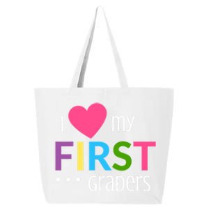 1St Grade Teacher I Love My First Graders Gift 25L Jumbo Tote