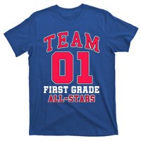 1St Grade Team 01 AllStars First Grade Teacher Student Gift T-Shirt