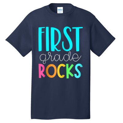 1st grade teacher - 1st grade rocks Zip Hoodie Tall T-Shirt