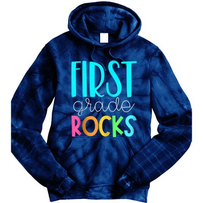 1st grade teacher - 1st grade rocks Zip Hoodie Tie Dye Hoodie