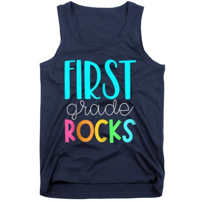 1st grade teacher - 1st grade rocks Zip Hoodie Tank Top